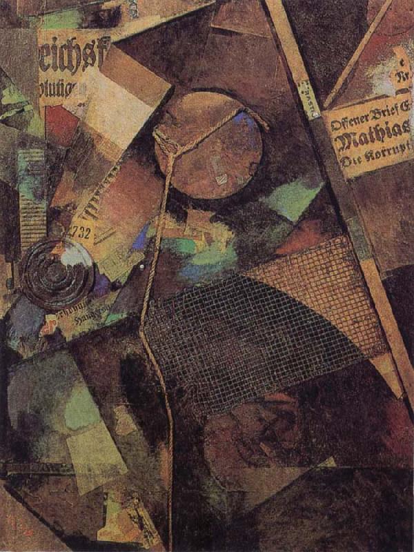 Kurt Schwitters Merz 25 A.The Constella tion oil painting picture